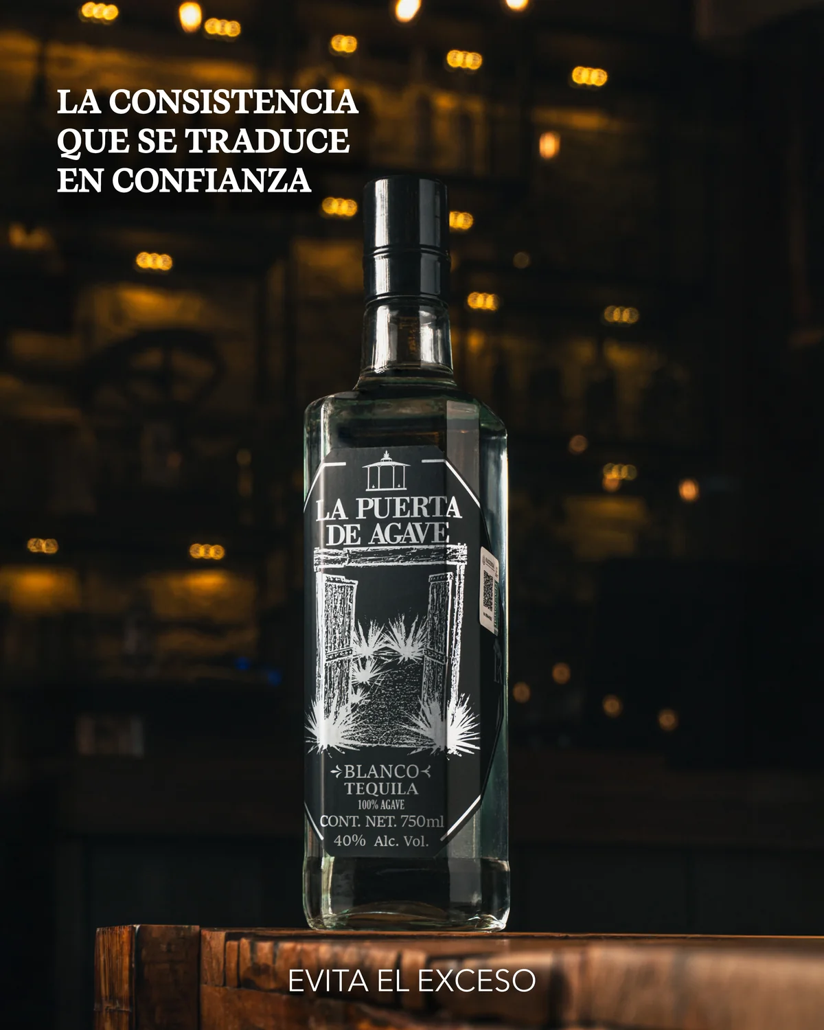 Sesión fotográfica completa tequila La Puerta de Agave — branding e identidad visual para destilería Jalisco
