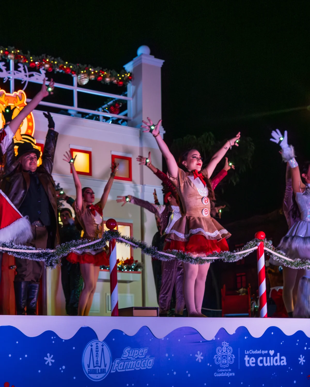 Producción navideña en el centro histórico de Guadalajara Jalisco 2025 — Kaptur fotografía de eventos