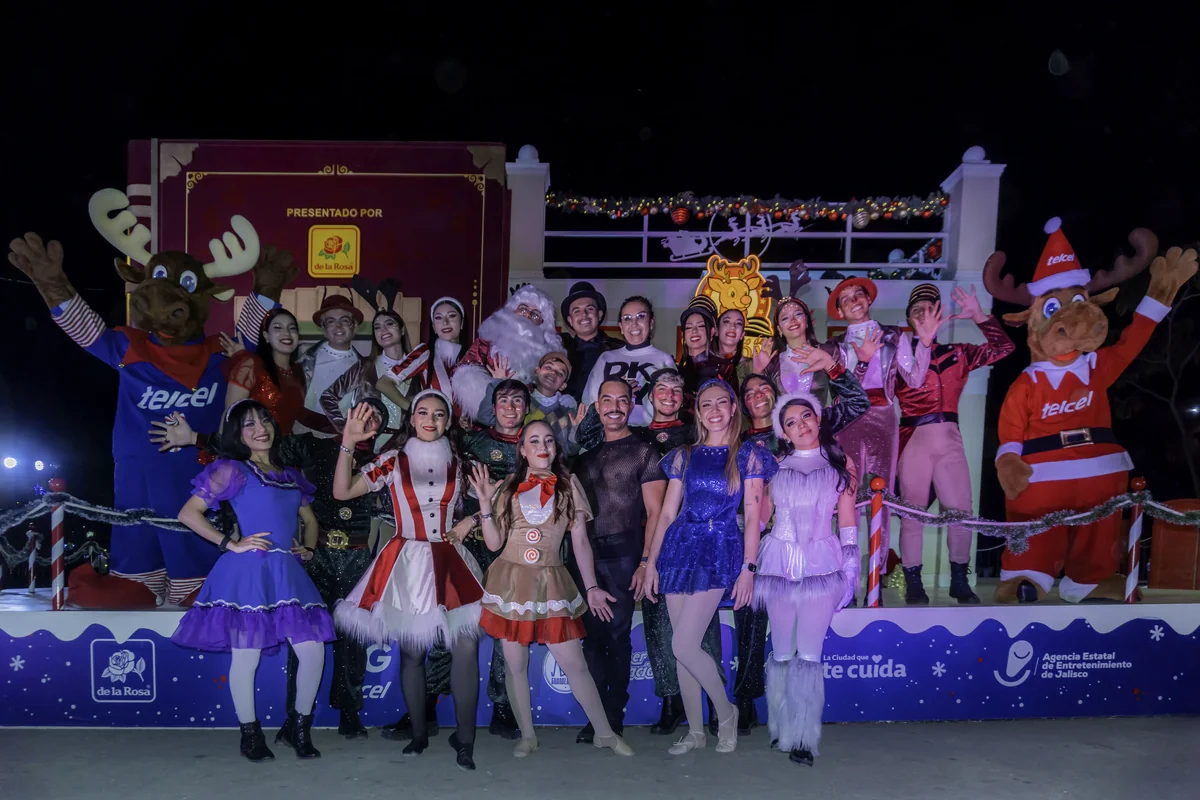 Navidad en el Centro de Guadalajara 2025 — Fotografía de evento monumental