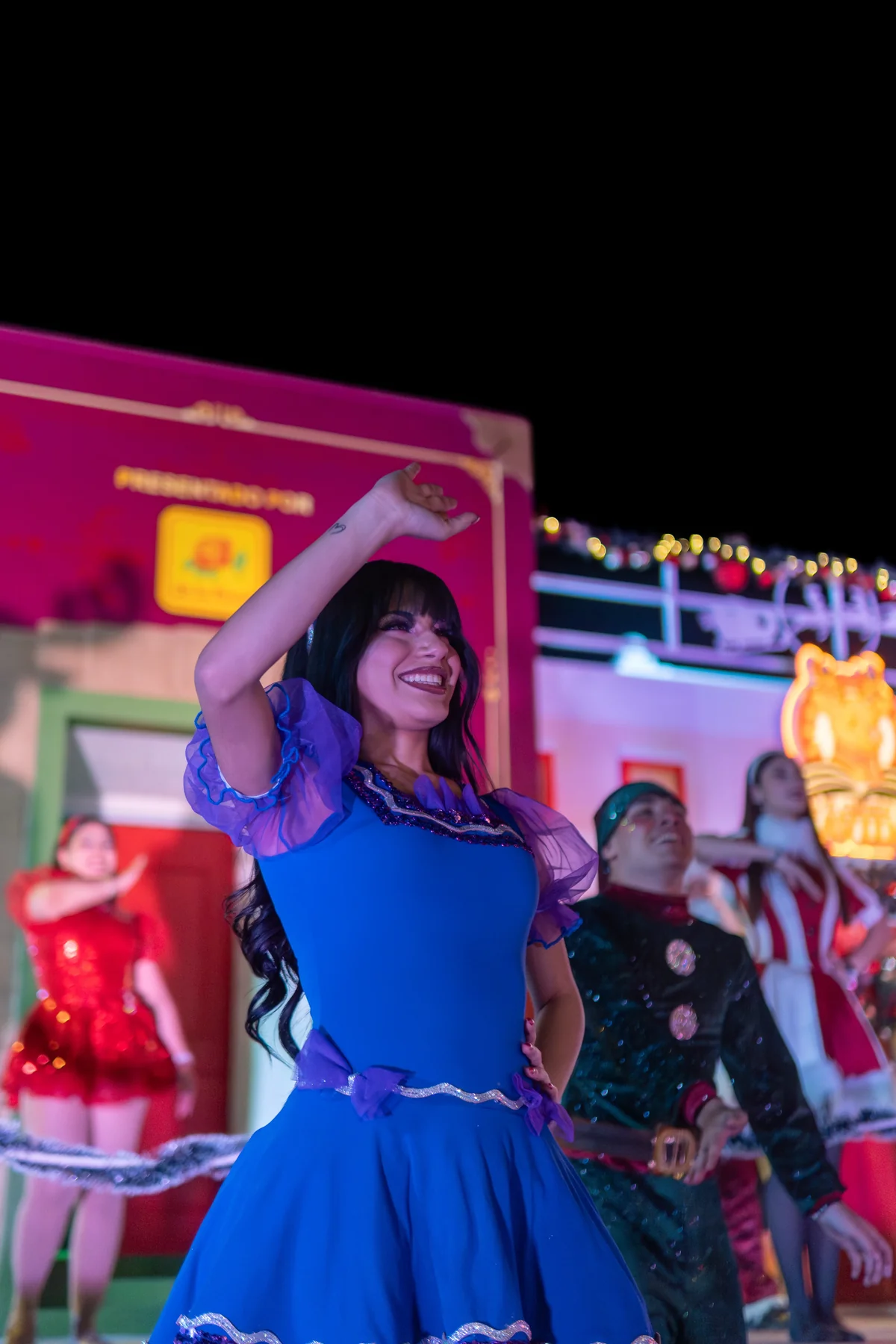 Producción de luz y sonido en evento navideño público Guadalajara — fotografía de eventos corporativos Kaptur