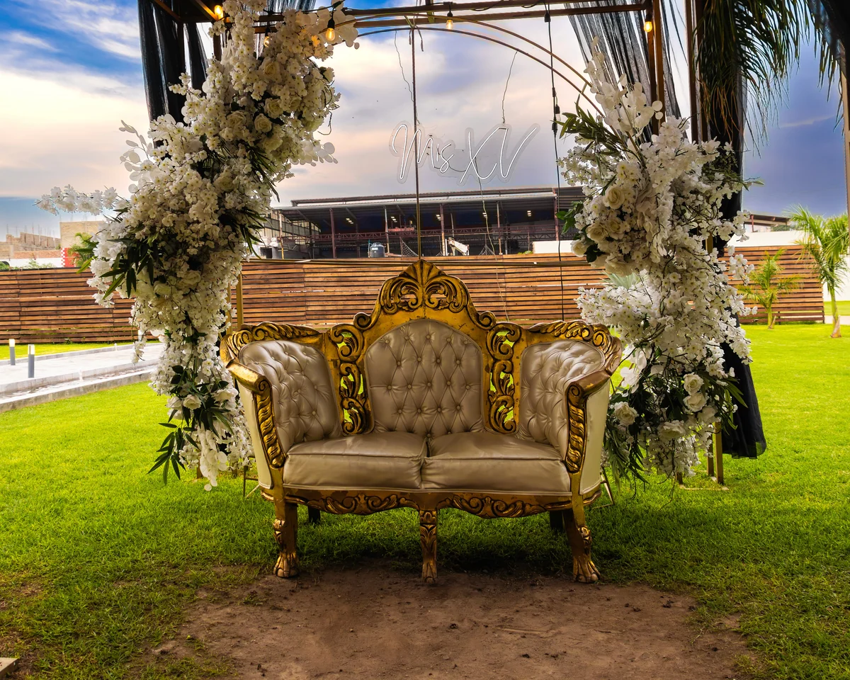 Composición fotográfica de gala premium